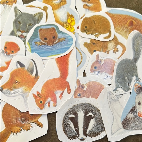 Animal Stickers for Small Pets - Multicolor 20 stickers - Picture 10 of 12